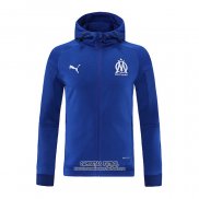 Chaqueta con Capucha del Olympique Marsella 2021/2022 Azul