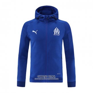 Chaqueta con Capucha del Olympique Marsella 2021/2022 Azul