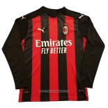 Camiseta AC Milan Primera Manga Larga 2020/2021