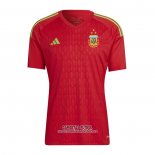 Camiseta Argentina Portero 2022 Rojo