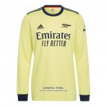 Camiseta Arsenal Segunda Manga Larga 2021/2022