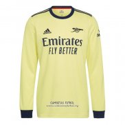 Camiseta Arsenal Segunda Manga Larga 2021/2022