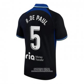 Camiseta Atletico Madrid Jugador R.De Paul Segunda 2022/2023