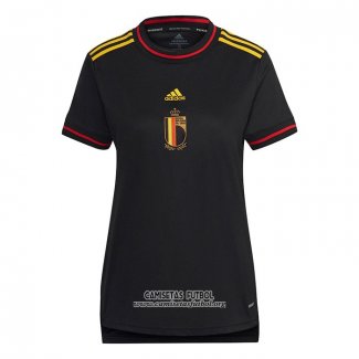 Camiseta Belgica Primera Mujer Euro 2022