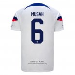 Camiseta Estados Unidos Jugador Musah Primera 2022