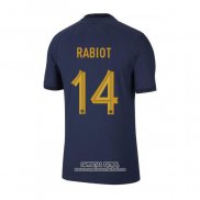 Camiseta Francia Jugador Rabiot Primera 2022