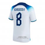 Camiseta Inglaterra Jugador Henderson Primera 2022