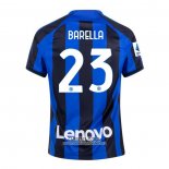 Camiseta Inter Milan Jugador Barella Primera 2022/2023