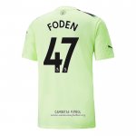 Camiseta Manchester City Jugador Foden Tercera 2022/2023