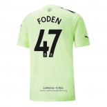 Camiseta Manchester City Jugador Foden Tercera 2022/2023