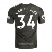 Camiseta Manchester United Jugador Van De Beek Segunda 2020/2021