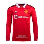 Camiseta Manchester United Primera Manga Larga 2022/2023