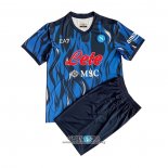 Camiseta Napoli EA7 Tercera Nino 2021/2022