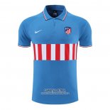 Camiseta Polo del Atletico Madrid 2022/2023 Azul
