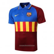 Camiseta Polo del Barcelona 2020/2021 Azul y Marron