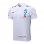 Camiseta Polo del Brasil 2022/2023 Blanco