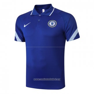 Camiseta Polo del Chelsea 2020/2021 Azul