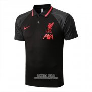 Camiseta Polo del Liverpool 2022/2023 Negro