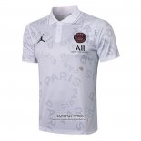 Camiseta Polo del Paris Saint-Germain 2021/2022 Blanco