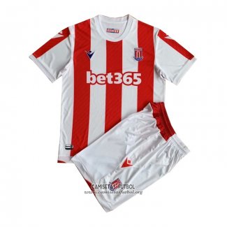 Camiseta Stoke City Primera Nino 2021/2022