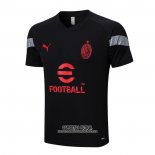 Camiseta de Entrenamiento AC Milan 2022/2023 Negro