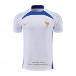 Camiseta de Entrenamiento Francia 2022/2023 Blanco