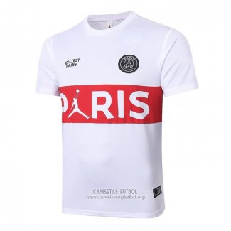 Camiseta de Entrenamiento Paris Saint-Germain 2020/2021 Blanco