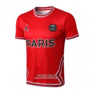 Camiseta de Entrenamiento Paris Saint-Germain Jordan 2022/2023 Rojo