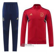 Chandal de Chaqueta del Ajax 2022/2023 Rojo