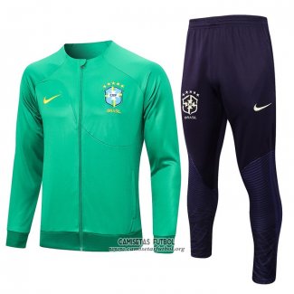 Chandal de Chaqueta del Brasil 2023/2024 Verde