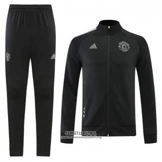 Chandal de Chaqueta del Manchester United 2022/2023 Negro