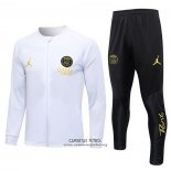 Chandal de Chaqueta del Paris Saint-Germain Jordan 2023/2024 Blanco