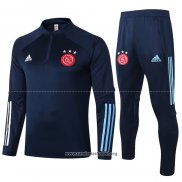 Chandal de Sudadera del Ajax 2020/2021 Azul