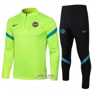 Chandal de Sudadera del Inter Milan 2021/2022 Verde