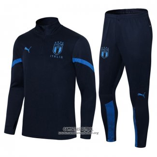 Chandal de Sudadera del Italia 2021/2022 Azul