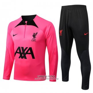 Chandal de Sudadera del Liverpool 2022/2023 Rosa