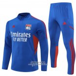 Chandal de Sudadera del Lyon 2022/2023 Azul