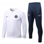 Chandal de Sudadera del Paris Saint-Germain 2022/2023 Blanco