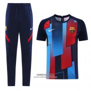 Chandal del Barcelona Manga Corta 2021/2022 Azul