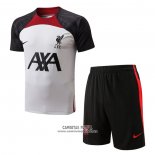 Chandal del Liverpool Manga Corta 2022/2023 Blanco - Pantalon Corto