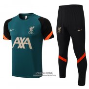 Chandal del Liverpool Manga Corta 2022/2023 Verde