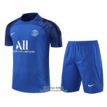 Chandal del Paris Saint-Germain Manga Corta 2022/2023 Azul - Pantalon Corto