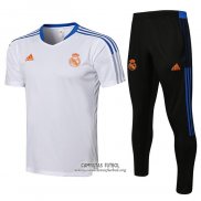 Chandal del Real Madrid Manga Corta 2021/2022 Blanco