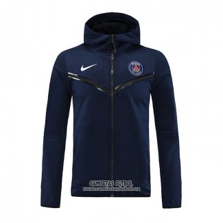 Chaqueta con Capucha del Paris Saint-Germain 2022/2023 Azul