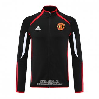 Chaqueta del Manchester United Teamgeist 2021/2022 Negro