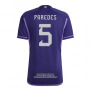 Camiseta Argentina Jugador Paredes Segunda 2022