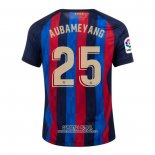 Camiseta Barcelona Jugador Aubameyang Primera 2022/2023