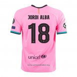 Camiseta Barcelona Jugador Jordi Alba Tercera 2020/2021