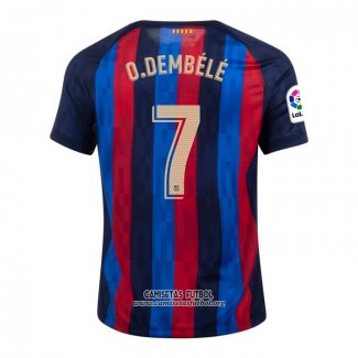 Camiseta Barcelona Jugador O.Dembele Primera 2022/2023