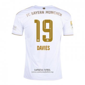 Camiseta Bayern Munich Jugador Davies Segunda 2022/2023